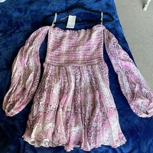 Rococo Sand Python Dress NWT